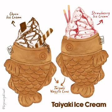 Taiyaki Ice Cream